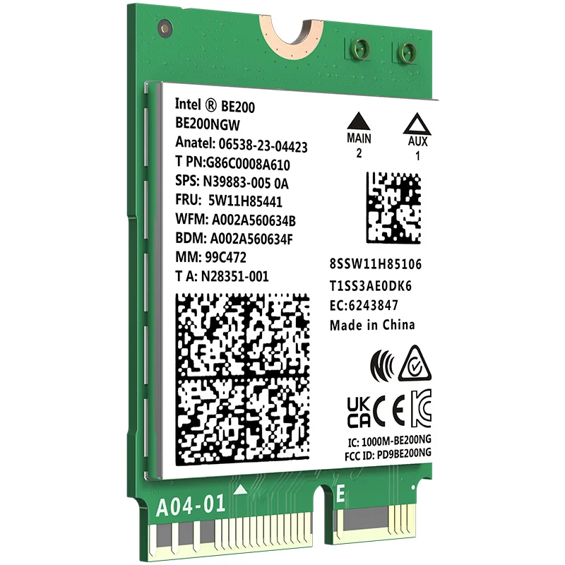 COMFAST WIFI 7 BE200 8774 Mbit/s Bluetooth 5.4 WLAN-Karte M.2 Tri-Band 2,4/5/6 GHz für Win10/11 Wireless-Adapter Besser als WiFi 6E – Detail 19