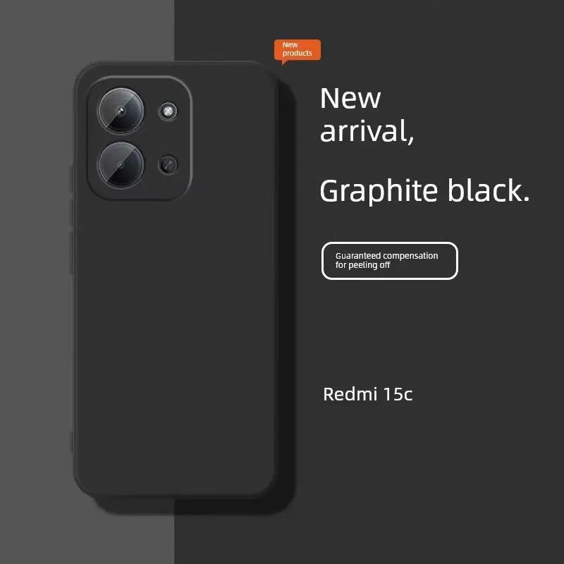 Square Liquid Silicone Protective Phone Case Cover
