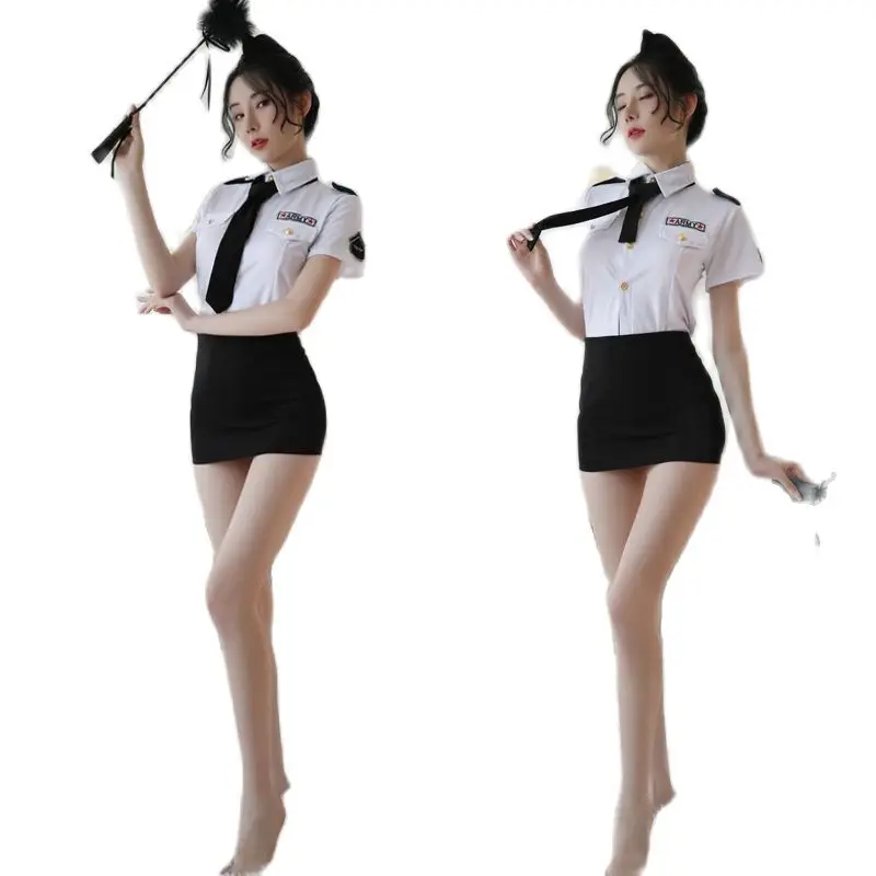 

Sexy lingerie sexy uniform temptation Cosplay Policewoman Costume