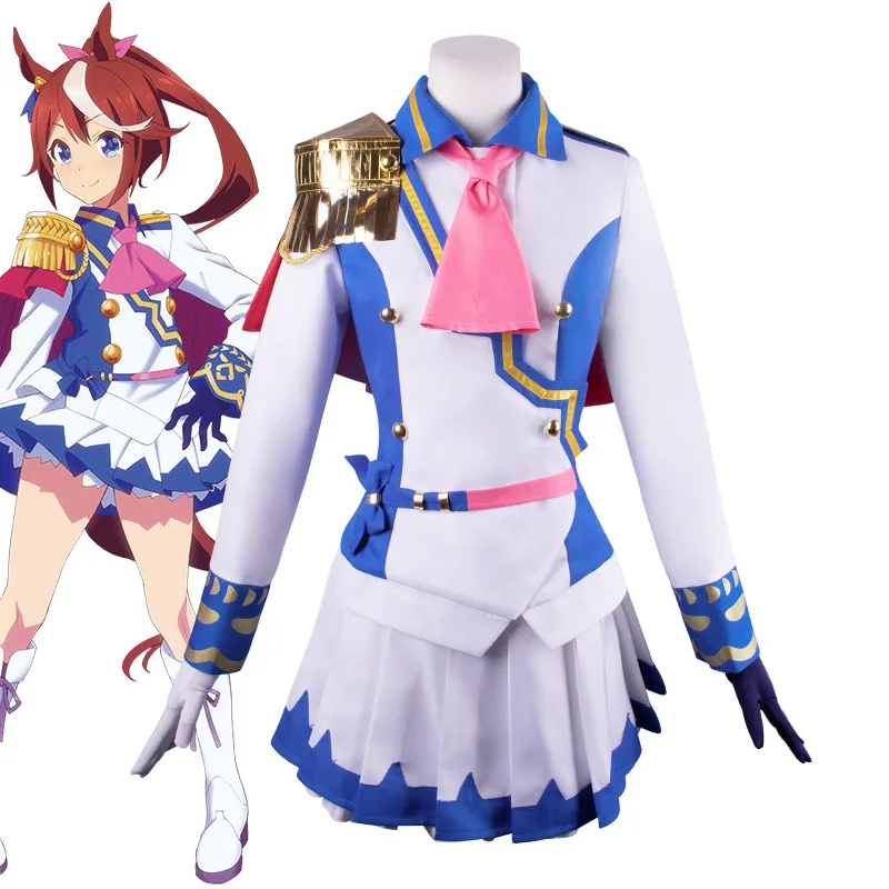 Anime Uma Musume Pretty Derby Tokai Teio Costume Cosplay
