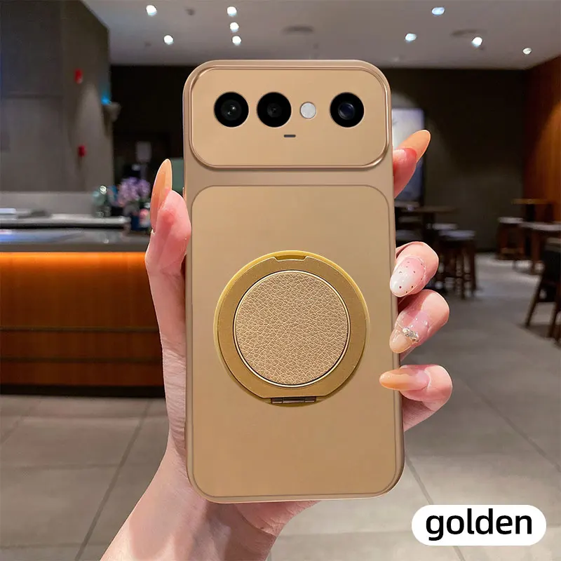 Luxury Shockproof Back Bumper Soft Phone Case with Bracket