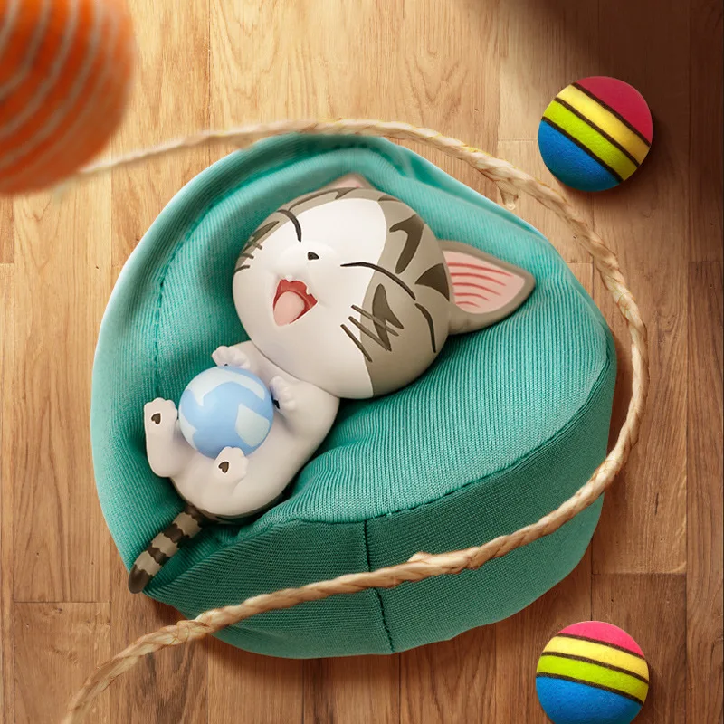 

Новые милые приключения, кошка, повседневная жизнь, серия глухая коробка, игрушки, милые Аниме фигурки, куклы, загадочная коробка, подарок для девочек, кавайная модель Кота