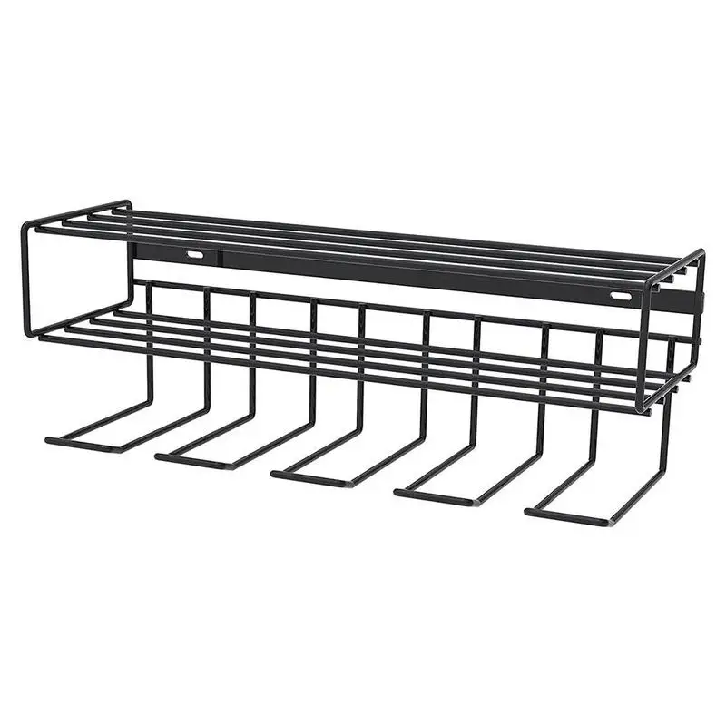 Tool Rack Electric Drill Holder Wall Mount Organizer Wrench Tool Workshop Screwdriver Power Storage Shelf Accessories Hardw W7K7 tool organizer,wrench holder,power tool holder