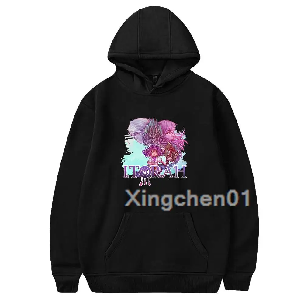 

ITORAH Hoodie Harajuku erkek/kadın rahat uzun kollu kazak streetwear men hoodie oversize casaco masculino manga