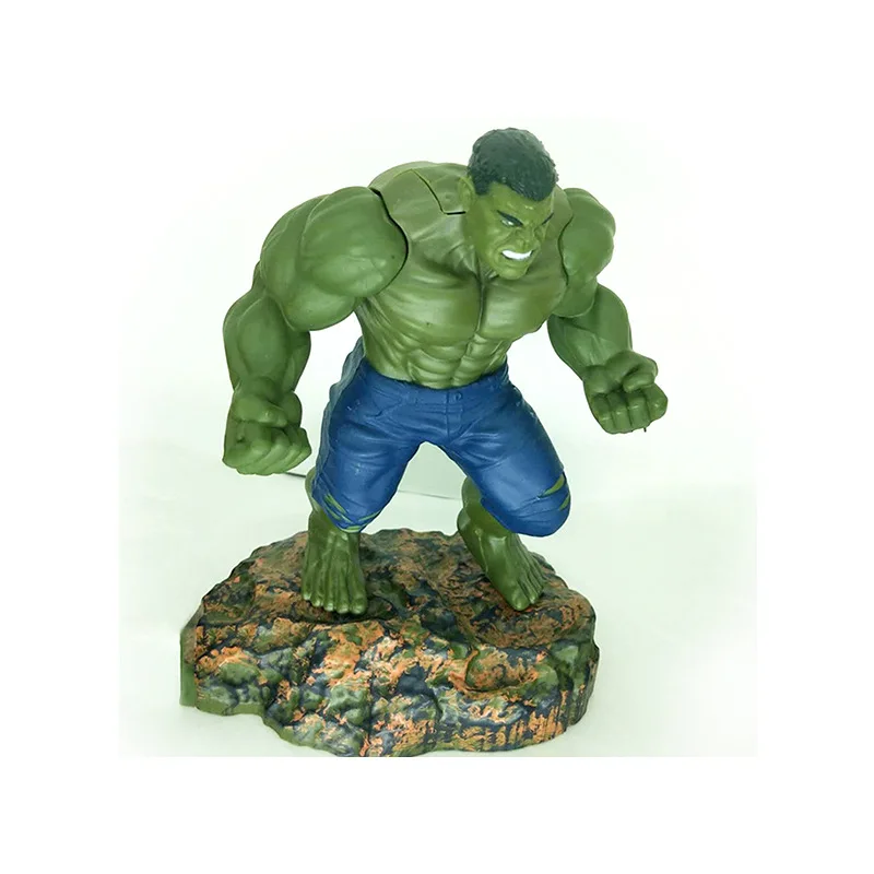 Marvel Hulk Action Figures Personaggi Anime Ornamenti Desktop Hulk Doll Model Boy Collection Toys Regalo Di Compleanno
