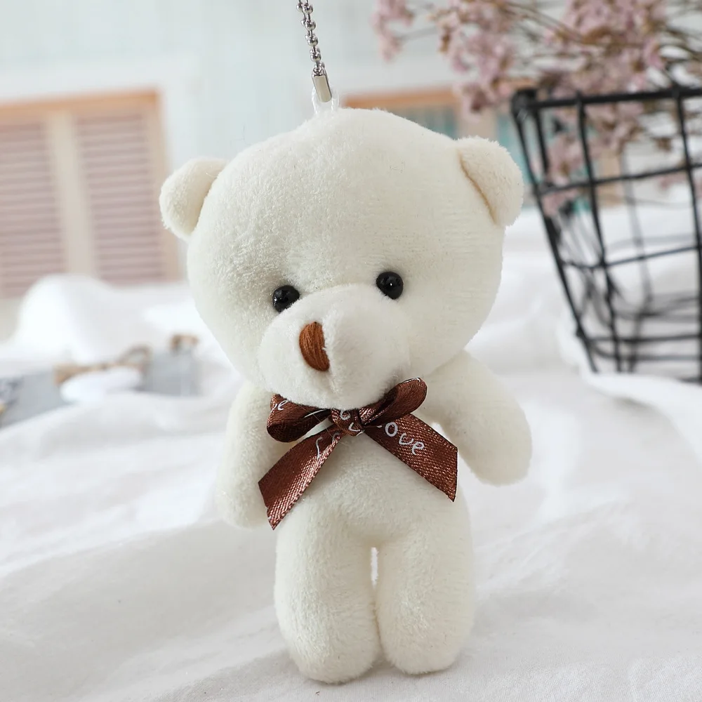 3 Porte-clés Ours En Peluche Mignons - Pendentif Animal Pour Sac à Dos, Décoration Cadeau