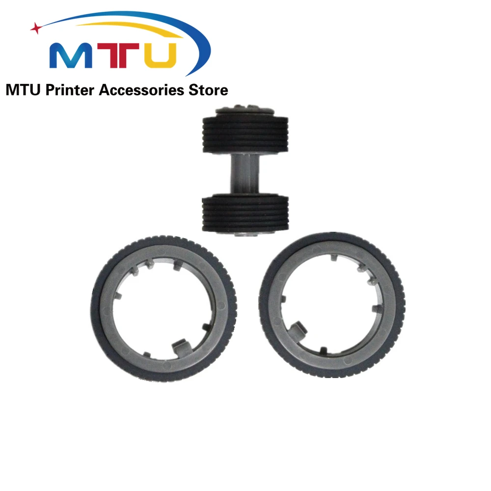 1Set Di Freni Per Scanner E Set Di Rulli Di Prelievo Per Fujitsu Fi-7160 Fi-7180 Fi-7260 Fi-7280 Pa03670-0001 Pa03670-0002