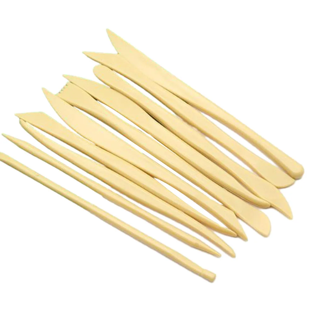

10Pcs Brand New Pottery Clay Tool Pottery Tools Plastic Pottery Clay Tool Ceramic Supplies Clay Kit Clay Tools