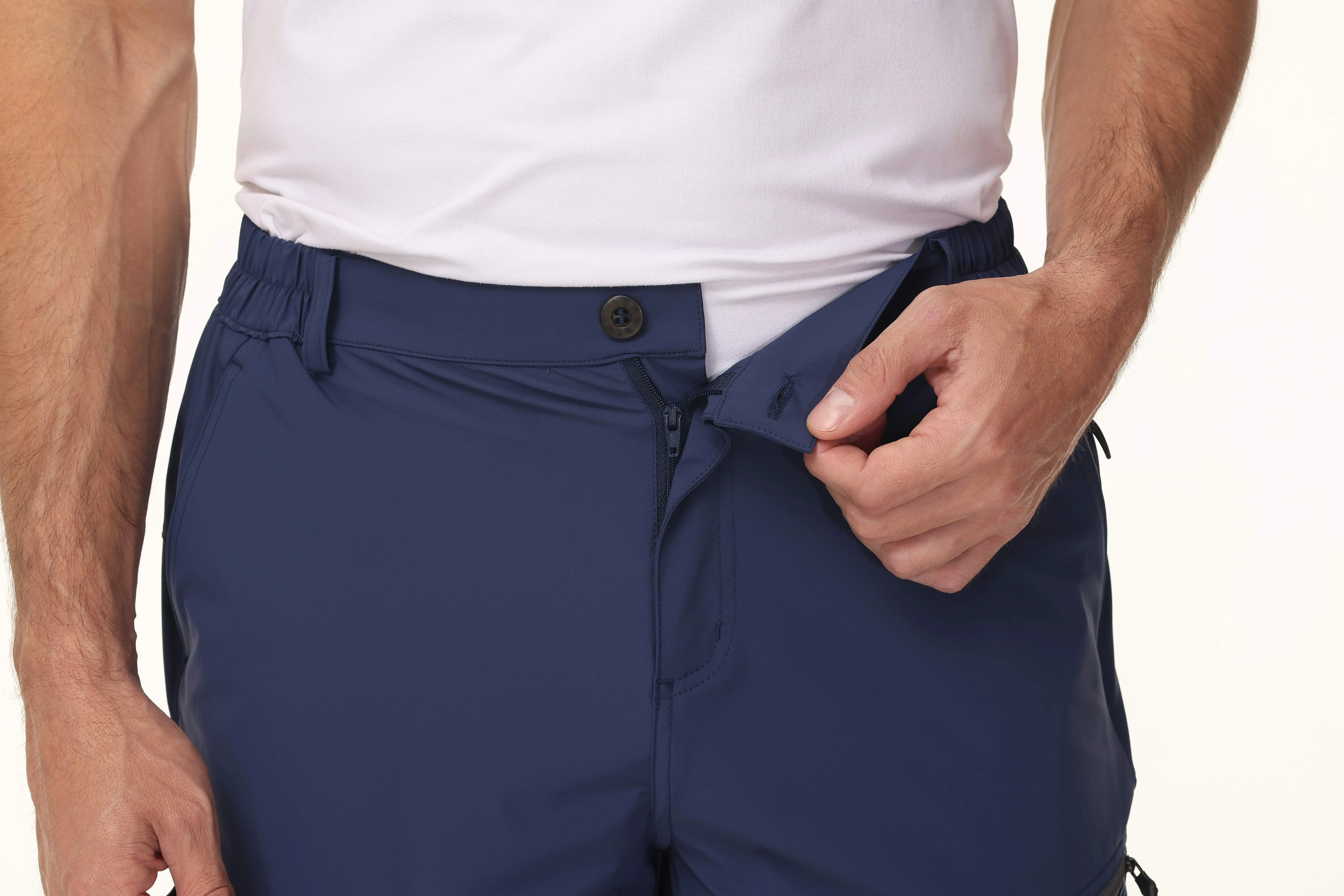 Sommer Männer Cargo Shorts wasserdichte taktische kurze Hosen Kletter shorts elastischen Gürtel schnell trocknen Camping lässig kurz Angeln upf50 – Detail 25