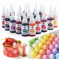 4Pcs/Set 10ml/oz Liquid Bottle Cake Cream Coloring For Baking Decorating DIY Makaron Cookies Kitchen Baking Supplies Accessories