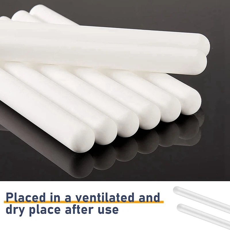 4Pc Drying Rod Stick Diatomite Moisture Absorbing Stick Clean Water Absorption Rod Diatomite Earth Desiccant For Laundry 3