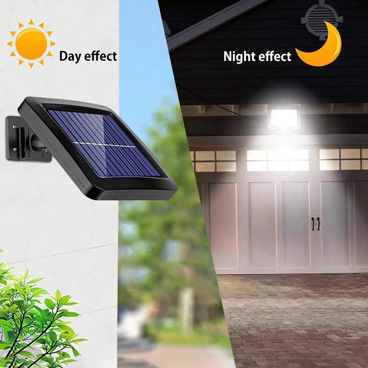 120COB Solar Street Light Motion Sensor Solar Light with 5m Extension Cord Indoor and Outdoor Lighting Wall Spotlight