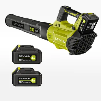 3 Speed High Power 3500W 4.0Ah Electric Snow Leaf Blower Portable Blowing Machine Power Air Blower 1