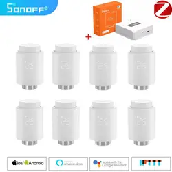 Sonoff TRVZB Smart Thermostatic Radiator Valve LED/LCD Display Zigbee Control Radiator Controller Via EweLink And Google Home