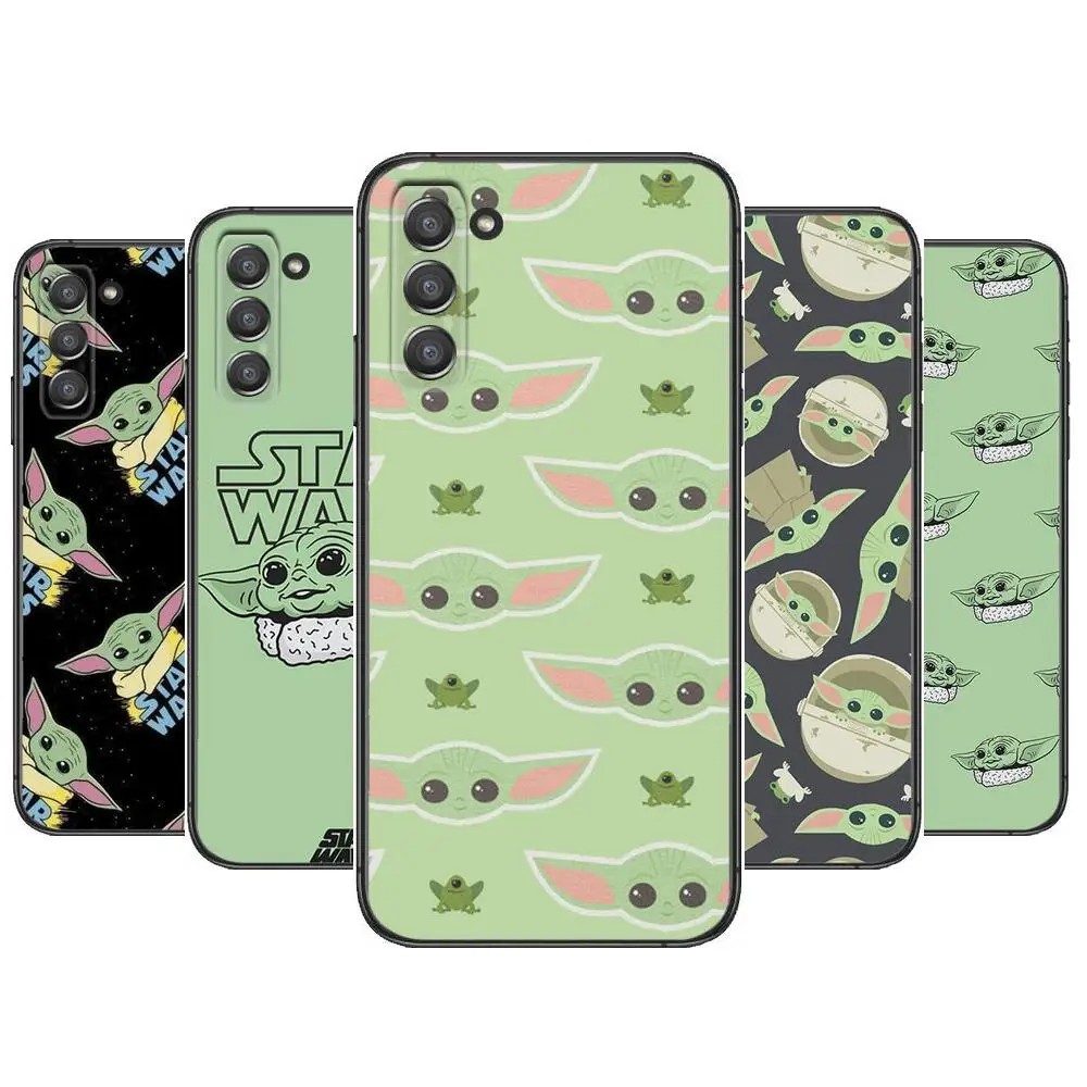 Cute Baby Yoda Phone cover hull For SamSung Galaxy s6 s7 S8 S9 S10E S20 S21 S5 S30 Plus fe 5G Lite Ultra Edge | Мобильные телефоны