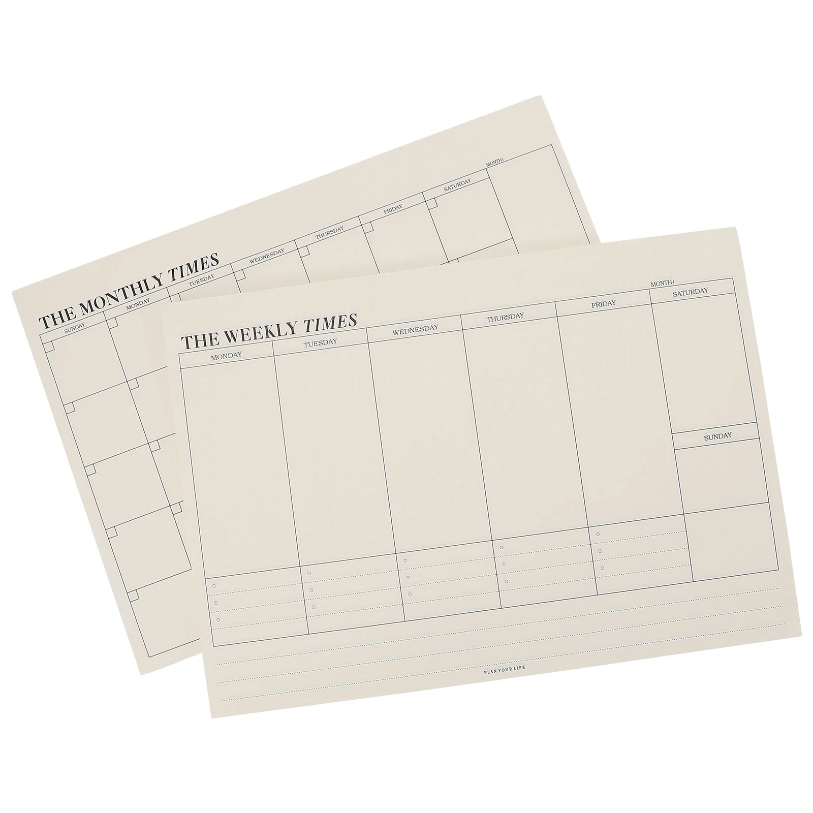 

Tear-off Schedule Monthly Planner Agenda Scheduler Paper Notebook Weekly Work Notepad Student Noting Notepads