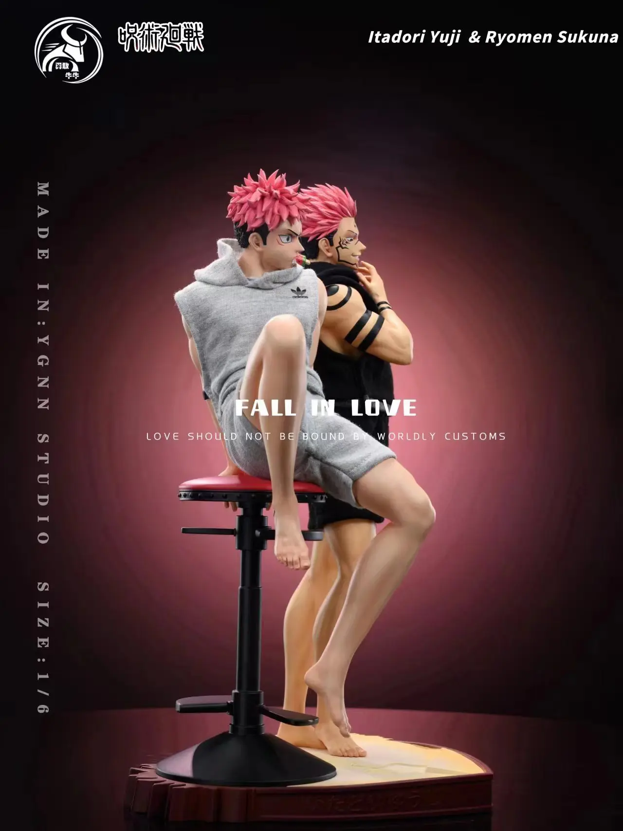 呪術廻戦 PinkBear 五条悟 フィギュア ガレージキット スタチュー