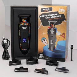 Professional Kemei Electric Hair Trimmer & Beard Razor with 0mm T-Blade (Machine no box)