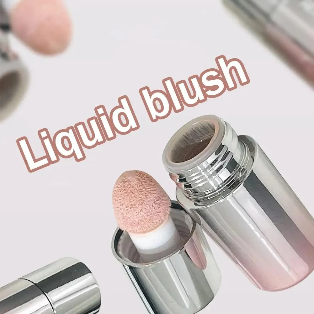 Liquid Blush Stick Waterproof Color Correction Multi-purpose Blush Liquid for Lips Cheeks