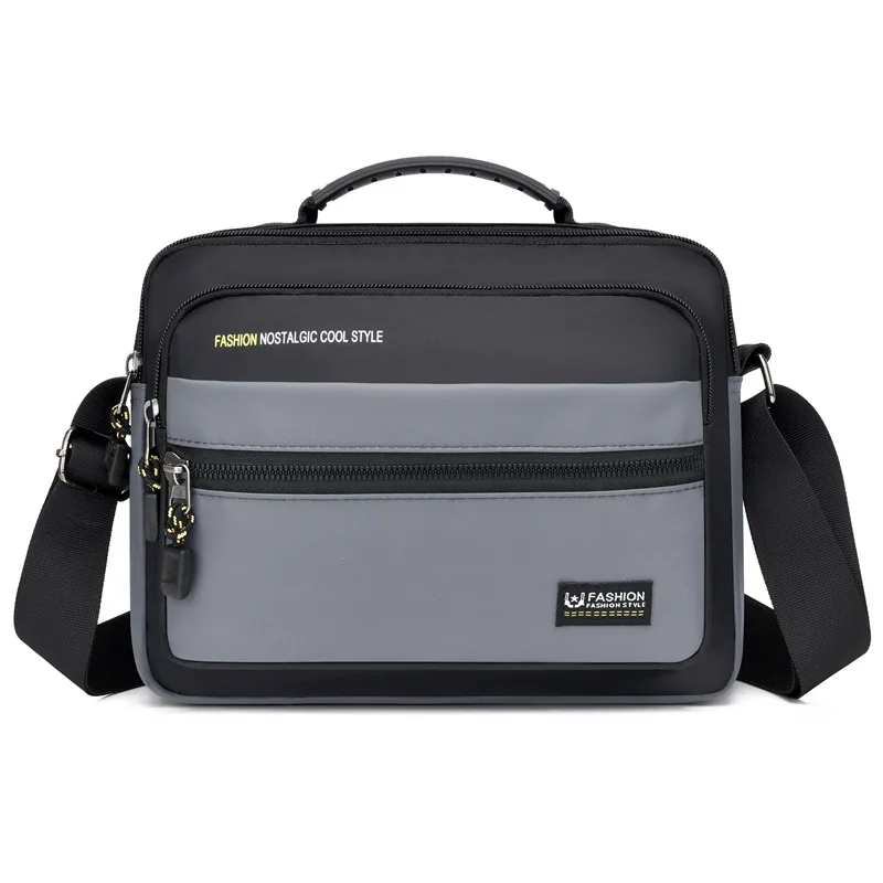 

Fashion Casual Men's Shoulder Bag Soft Oxford Fabric Male Messenger Bag Vintage Business Men's Handbag Shoulder Bag