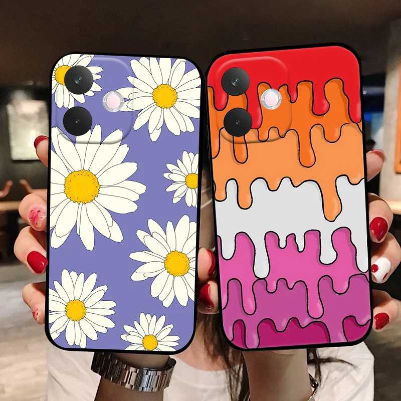 Love Heart Silicone Phone Case with Shockproof Bumper Shell