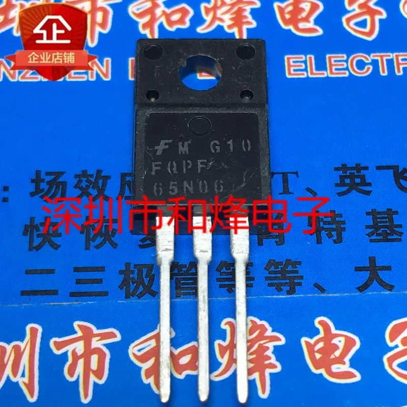 

Free shipping FQPF65N06 TO-220F 60V 40A 10PCS