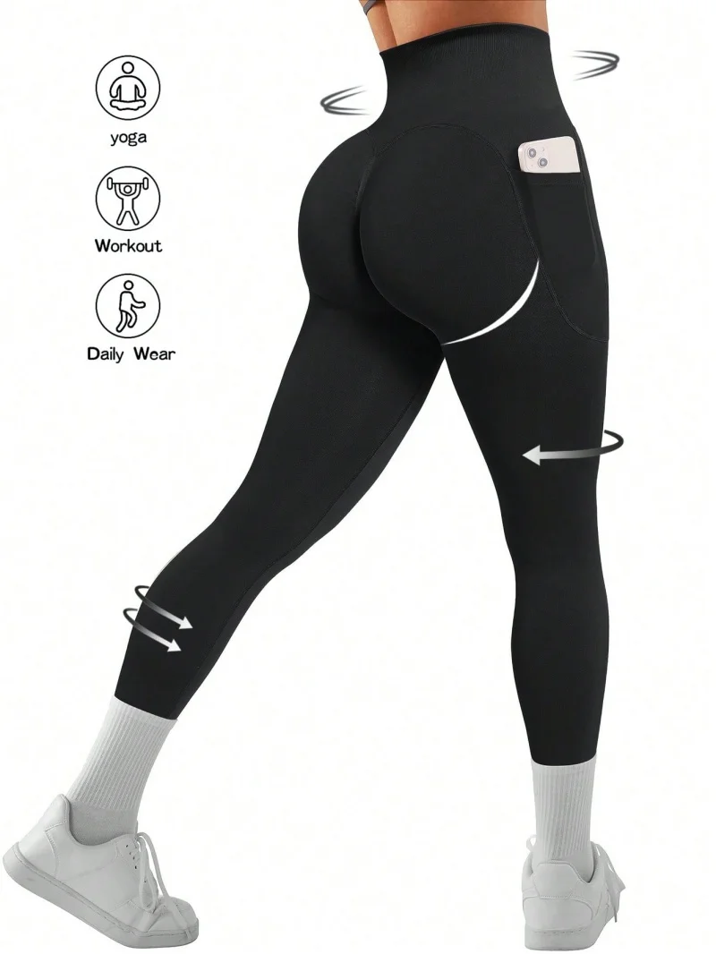 Sexy Scrunch Leggings Push Up Tights Woman Back Gym Sport Women Fitness Legging Butt Lift yoga pants