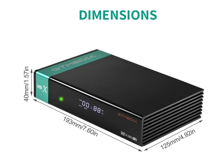 GTMEDIA V8X HD 1080P  ù DVB-S S2 S2X  2.4G  H.265 ׷̵, GTmedia V8 Nova V8 Honor V7s2x