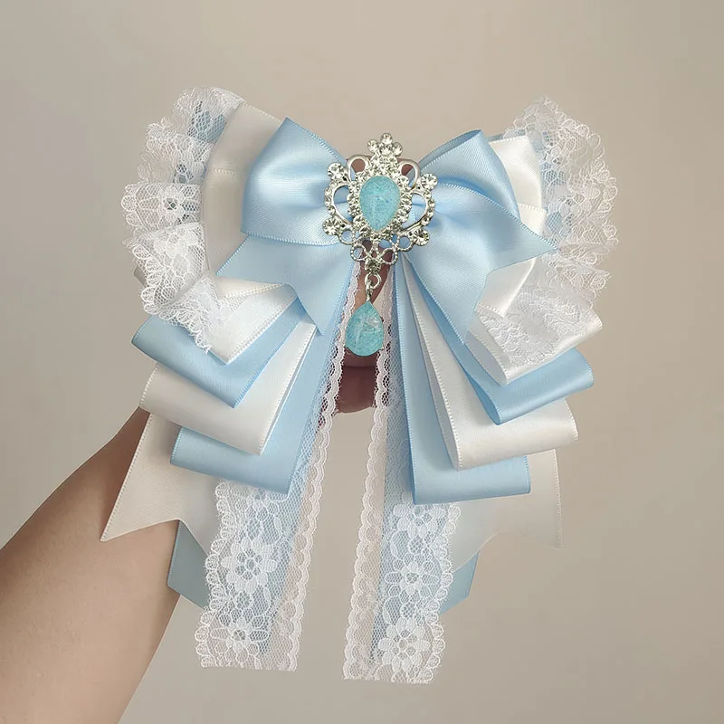 Lamp Bow Cheering Light Sticks Accessories Women's Jewelry Gifts Two-dimensional Anime Lolita Collar Flower Bowtie bow tie