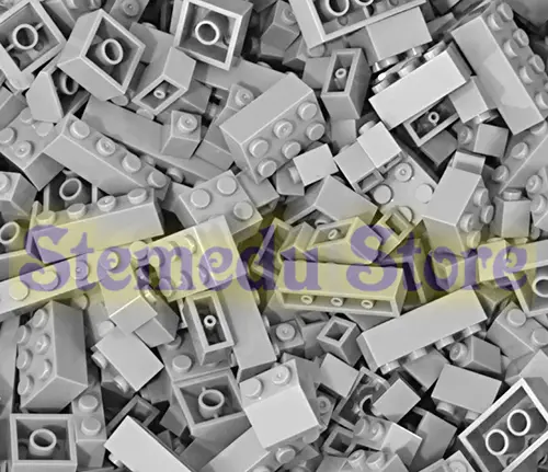 125/250g Building Blocks Bulk Lot Pack Sorted By Color Bricks Block Plate Small Particles Bulk Compatible LeDUO - Image 20
