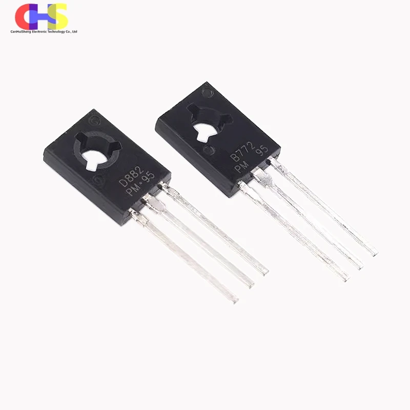 2SB772 2SD882 TO-126 B772 PNP D882 NPN SOT-89 Audio Power Transistor 20-50pcs bjt transistor transistors kit