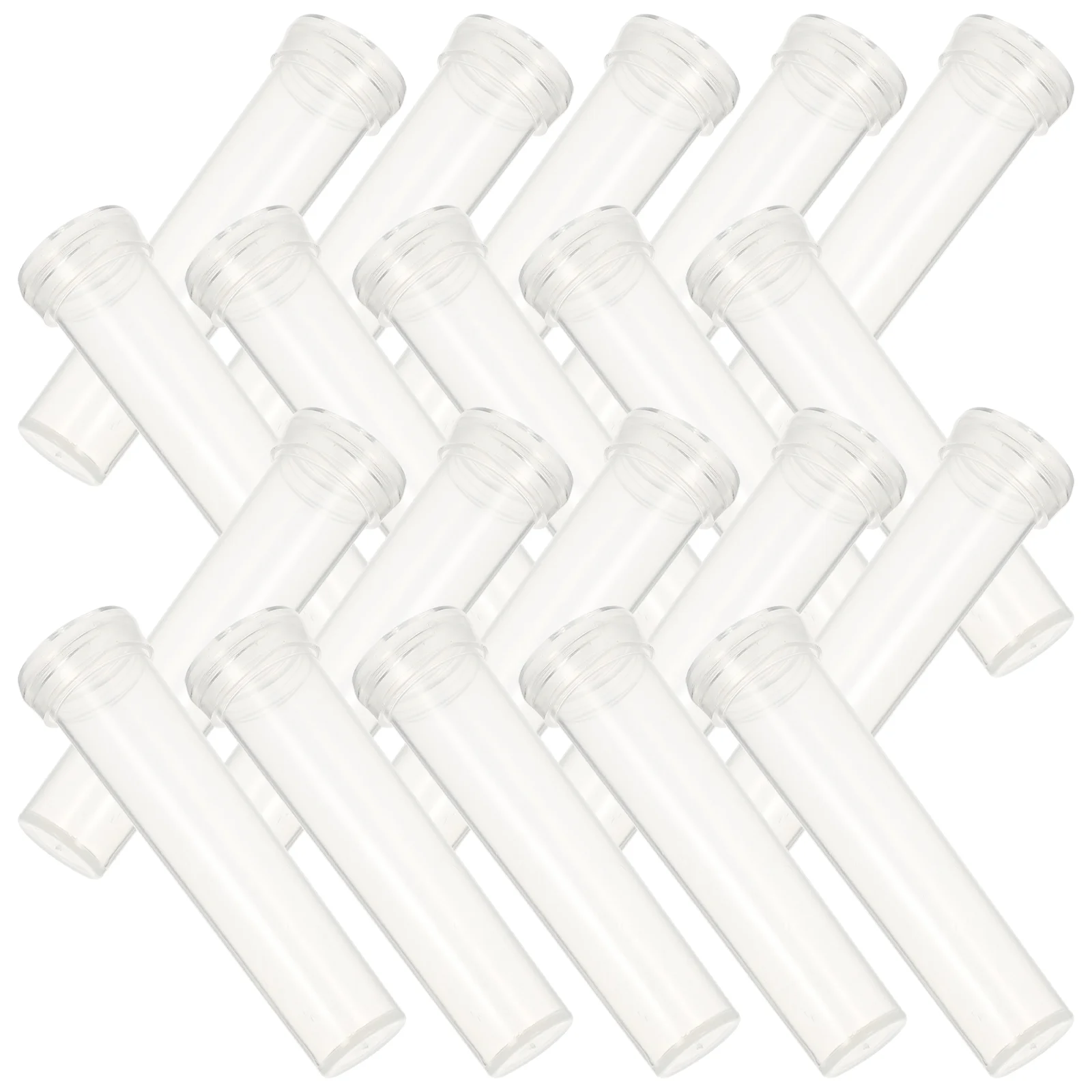 

25/50/100/200pcs Nutrition Flower Plastic Tube Transparent Water Flower Tube Flower Water Container Florist Supplies