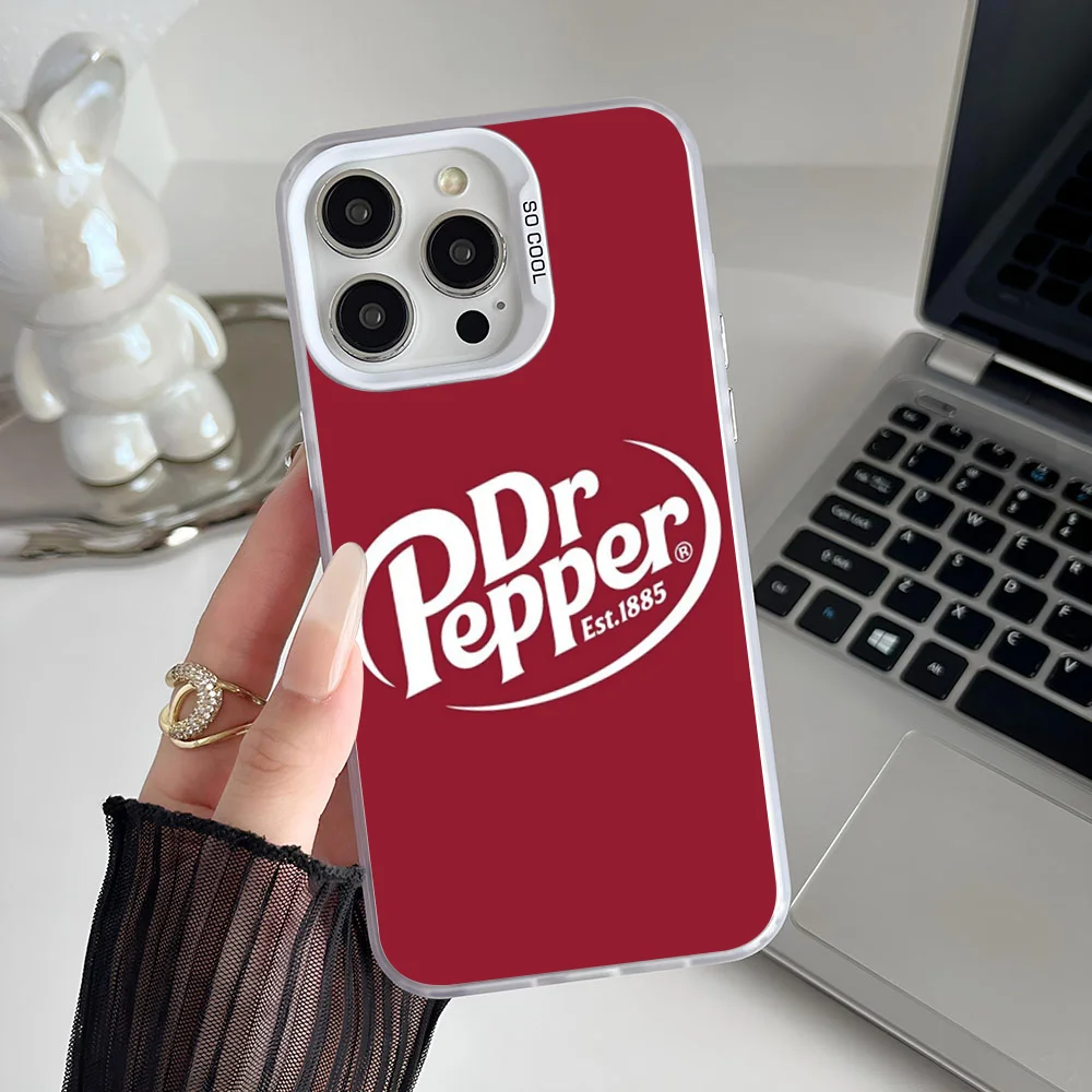 1 قطعة شرب الكرز D-Dr-P-Pepper جراب هاتف IMD جراب...