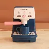 Simulation Electric Coffee Machine With Lighting And Sound Children Mini Appliances Toy Kids Kitchen Toy Set Girls Role Play 5