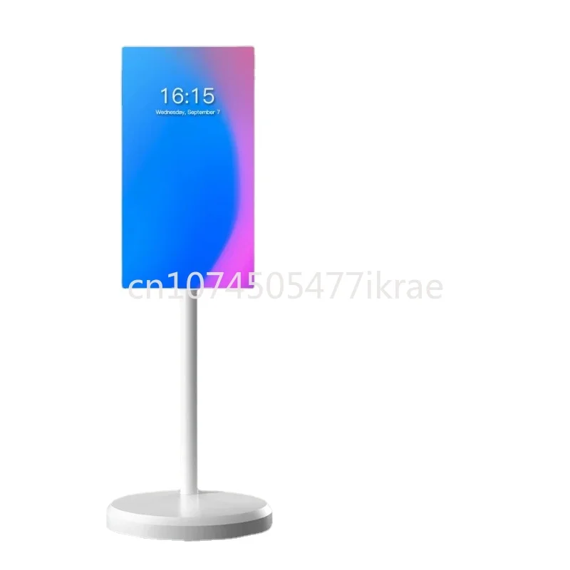 Nuova Tv Portatile Con Batteria Fitness Game Video Android Touch Screen 21.5 Pollici Stand By Me Smart Tv Smart Advertising