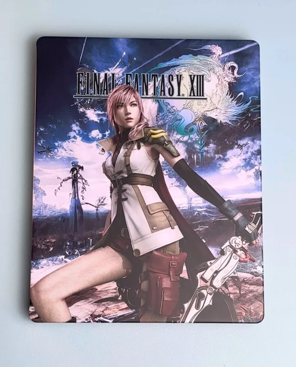 FF XIII 라이팅 앤 바닐라 에디션 스틸케이스 판타지박스 (CD 없이 그냥 박스)