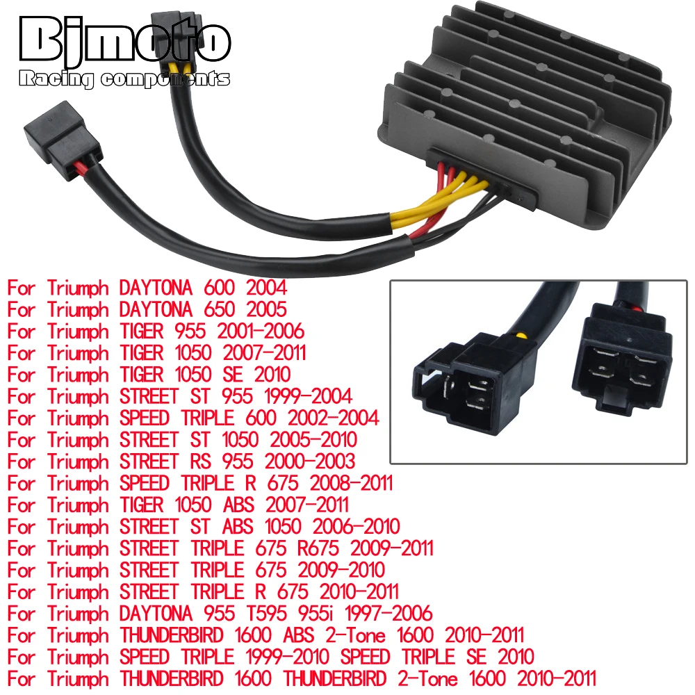 Raddrizzatore Regolatore Di Tensione Moto Per Triumph Street Triple 675 Daymf 600 955 T595 955I Tiger 955/1050 Speed Triple