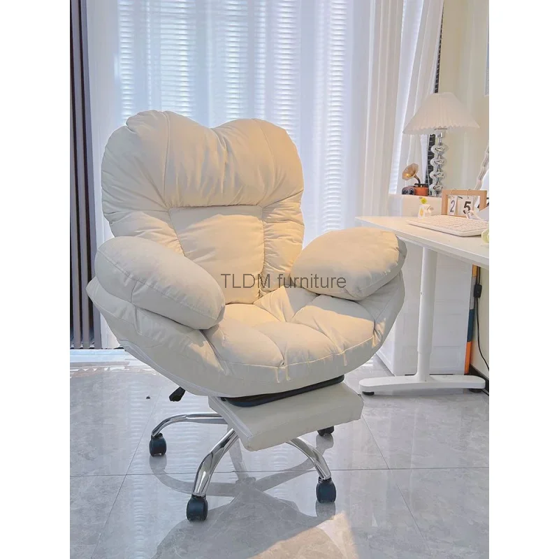 Lazy Computer Sofa Chair Home Comfortable Sedentary Backrest Desk Chair Anchor Live Chair Bedroom Lazy Chair images - 6