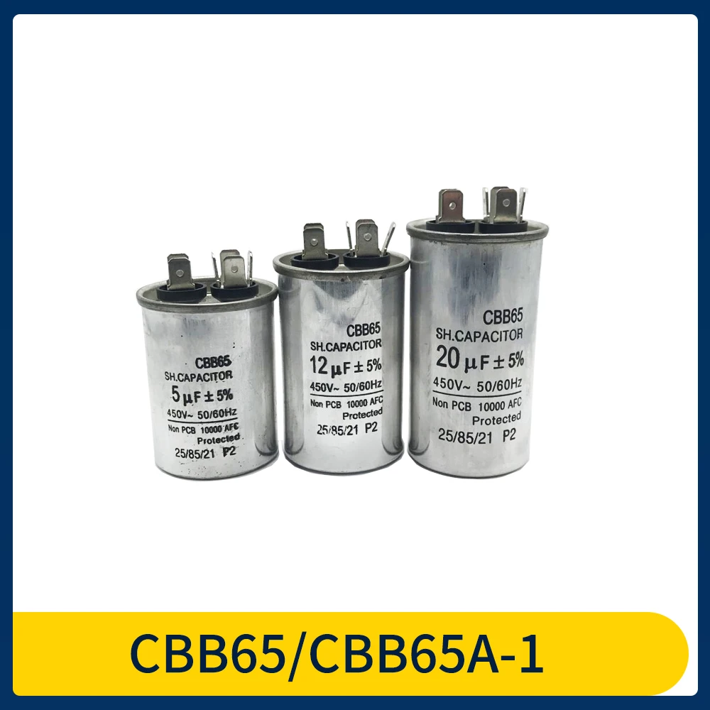Air Conditioner Start Capacitor CBB65 CBB65A1 Suitable For Air