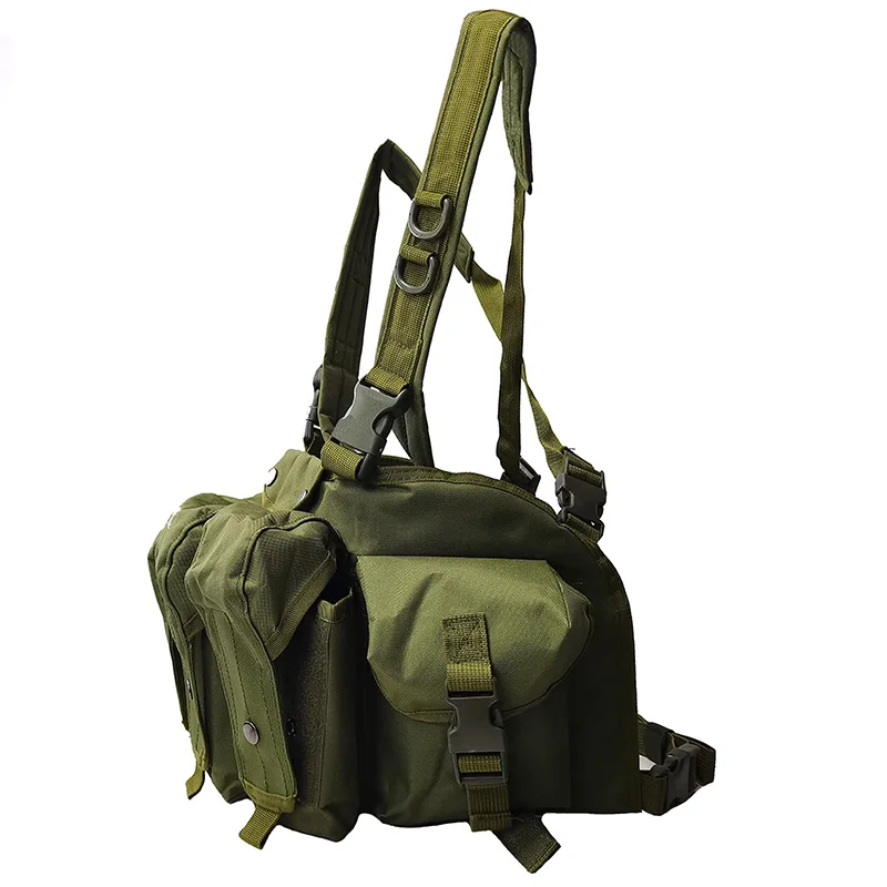Military Hunting Tactical Vest Ak 47 Magazine Bag Quick Release Convenient Ak Vest Air Gun Vest Chest Armor Equipment