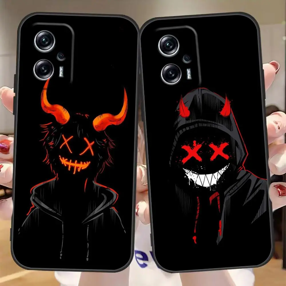 Black Devil Bad Boy Phone Case For Xiaomi Redmi Note 12 Turbo 12S 11 black-devil-bad-boy-phone-case-for-xiaomi-redmi-note-12-turbo-12s-11