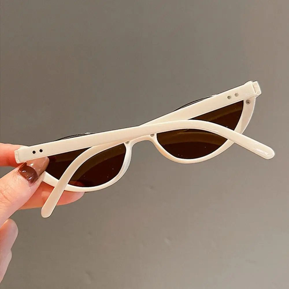 Hot Sale Vintage Cat Eye Sunglasses Half-frame Shades Goggle Sun Glasses Fashion Trendy UV400 Eyewear Accessories for Women 5