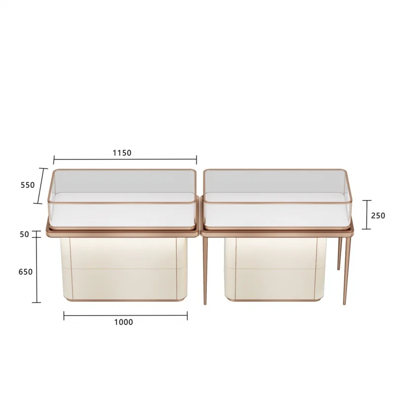 커스텀 수직 벽 모든 파워 라운드 유리 세트, 쇼핑몰 공급 업체, 쥬얼리 스토어, LED 쥬얼리 디스플레이 쇼케이스