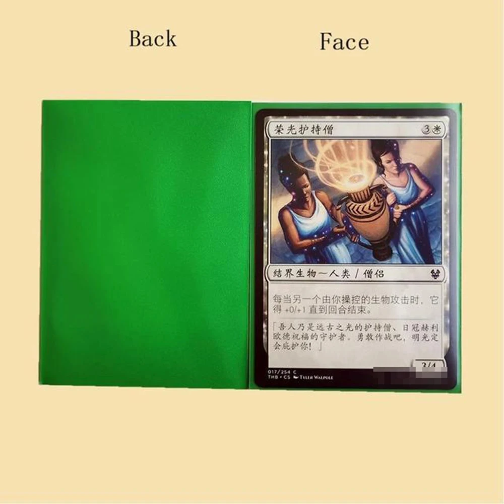 50 PCS Dark Blue Matte Card Sleeves – Premium Protection for Trading and Playing Cards