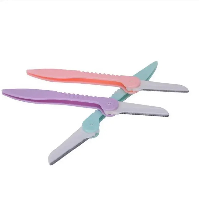 3Pcs Women Beauty Blade Facial Hair Removal Razors Shaver Trimmer Eyebrow Knife