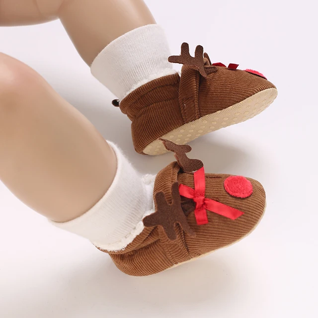 Comfortable and warm fleece lined boots - soft and non slip, suitable for indoor and outdoor walking, perfect choice for autumn 2