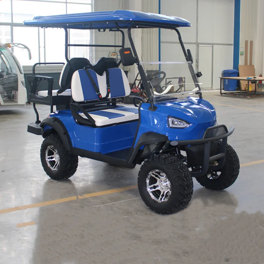 

Golf Cart Factory Direct Sales 4 Wheel Drive 4x4 Golf Cart 72V 7000W Off-Road Vehicle Solar Panel Electric Golf Cart