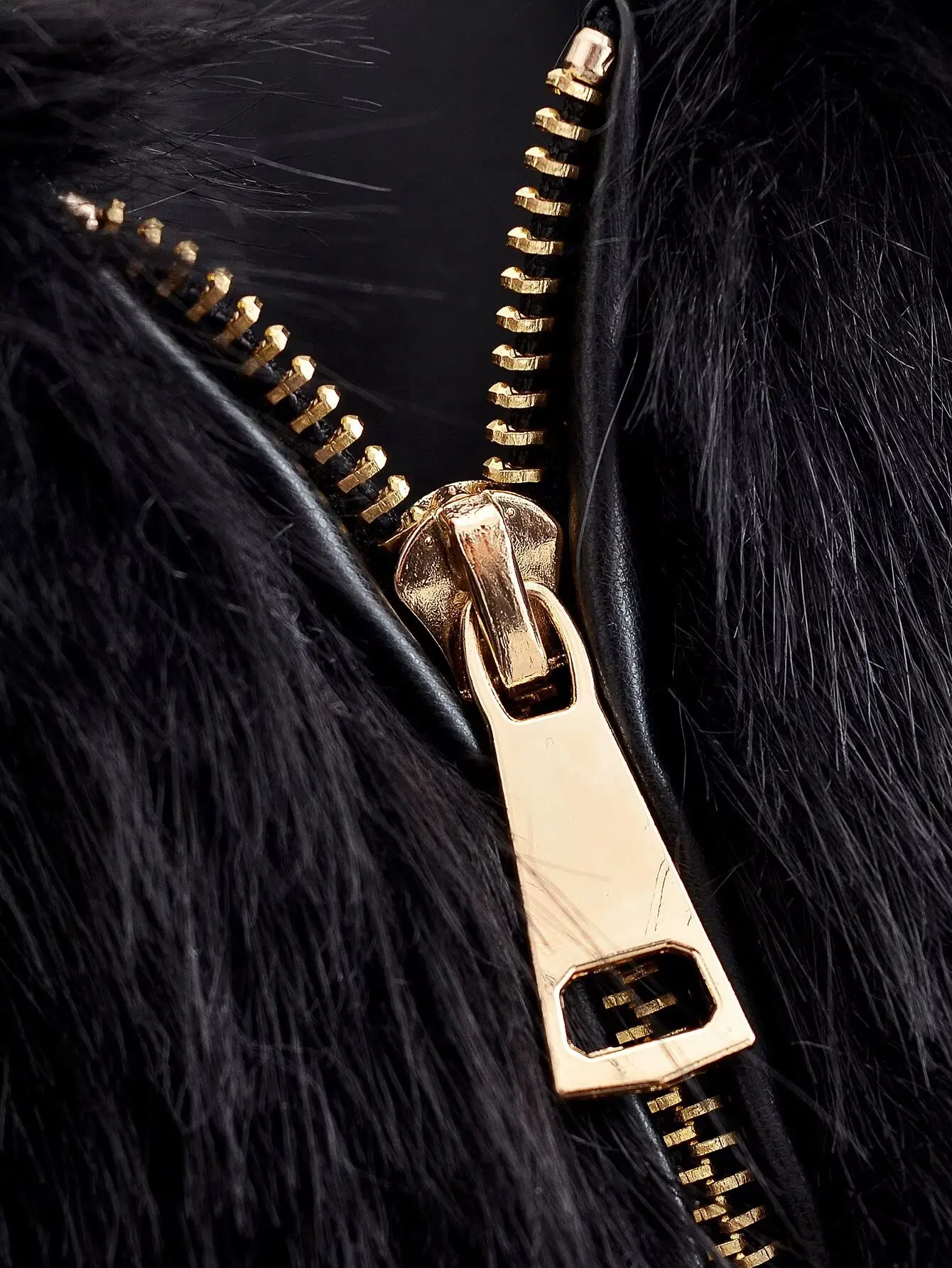 Women Chic Fashion Black Hooded Faux Fur Jacket Coat Female Autumn Winter Warm Fluffy Fur Overcoat Lady Jackets Streetwear