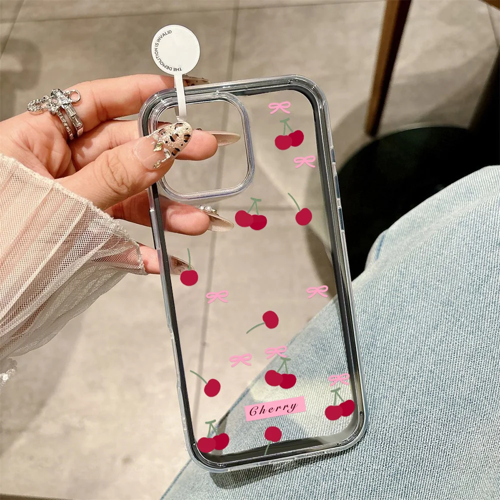 Elegant Black Bow Clear 2-in-1 Phone Case Cover