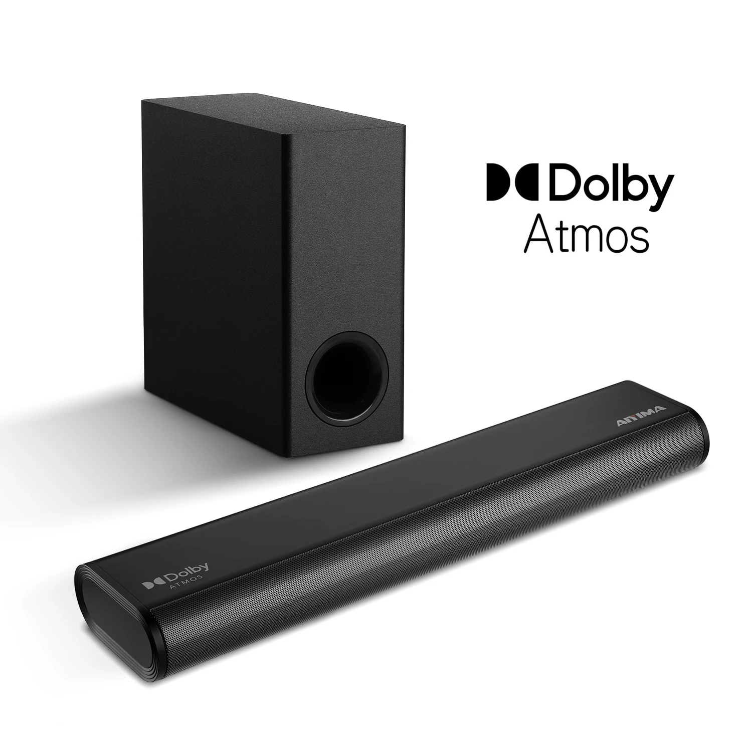 AIYIMA S07 SoundBars Bluetooth 5 Inch Subwoofer 3D Surround 2.1channel ARC OPT AUX for Smart TV with Dolby Atmos Sound System